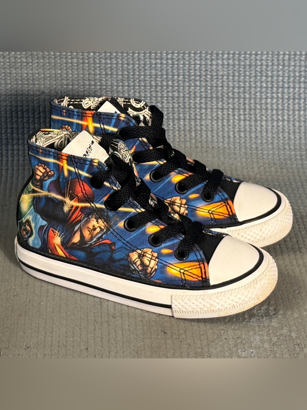 Converse Justice League Chuck Taylor All Star Shoes Toddler Size 8C